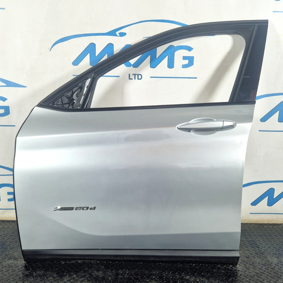 16-22 BMW X1 F48 GENUINE FRONT LEFT PASSENGER N/S COMPLETE DOOR SILVER A83