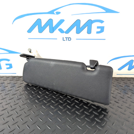 14-16 BMW 2 SERIES F23 F22 SUN VISOR BLACK LEATHER DRIVER RIGHT SIDE 8057938