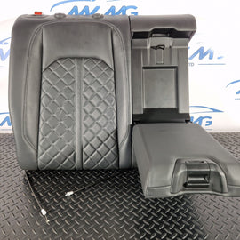 16-23 AUDI S5 F5 COUPE REAR RIGHT O/S BLACK LEATHER COMFORT SEAT BACKREST