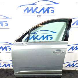 16-20 AUDI Q7 4M S-LINE GENUINE FRONT LEFT N/S COMPLETE DOOR FLORETT SILVER LZ7G
