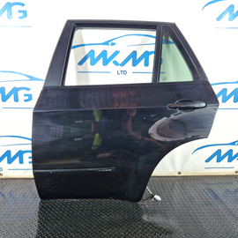 10-13 BMW X5 E70 LCI REAR LEFT PASSENGER N/S COMPLETE DOOR IN BLACK 475