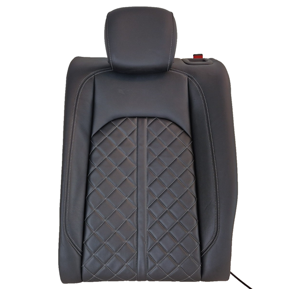 17-24 AUDI S5 F5 REAR LEFT N/S/R GENUINE LEATHER BACKREST COMFORT SEAT