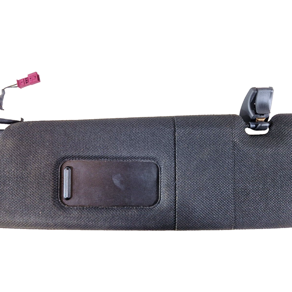 11-18 BMW 6 SERIES F13 FRONT LEFT N/S BLACK SUN VISOR