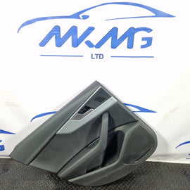 16-19 AUDI A4 B9 GENUINE REAR LEFT N/S/R LEATHER DOOR CARD PANEL