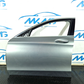 14-21 MERCEDES BENZ C CLASS W205 FRONT LEFT N/S/F COMPLETE DOOR SILVER 792