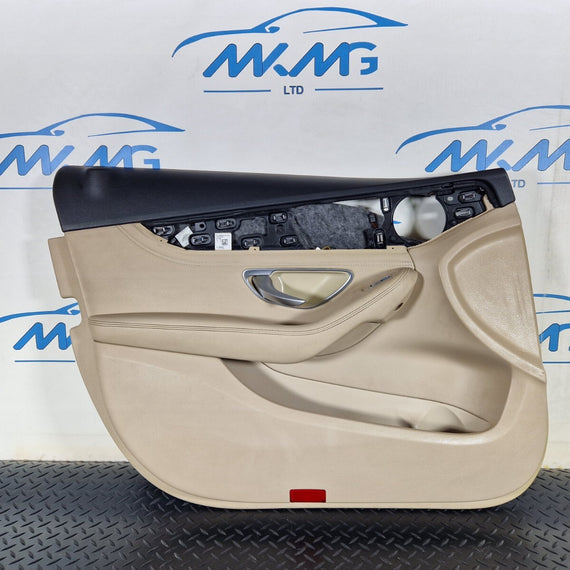 14-21 MERCEDES-BENZ C-CLASS W205 OEM FRONT PASSENGER SIDE N/S DOOR CARD PANEL