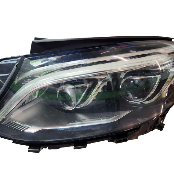 16-19 MERCEDES GLE W166 OEM LEFT N/S COMPLETE HEADLIGHT (PLUG&PLAY) A1669062303