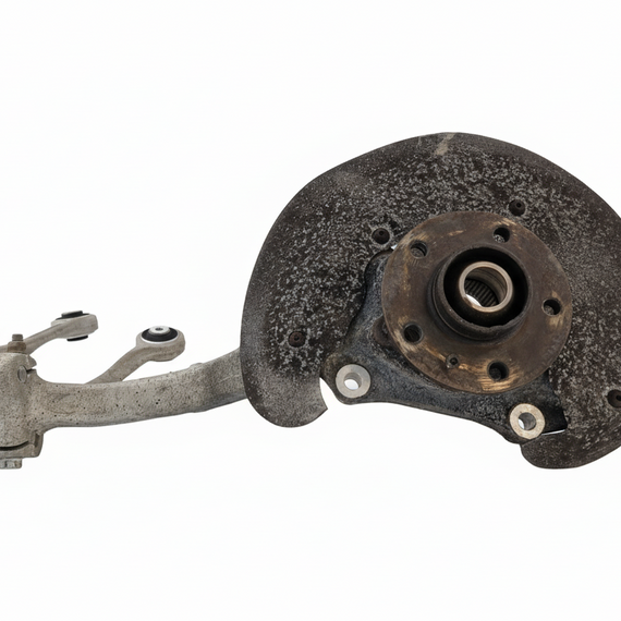 12-18 AUDI A6 C7 GENUINE FRONT RIGHT DRIVER SIDE SUSPENSION WHEEL HUB 4G0407242D