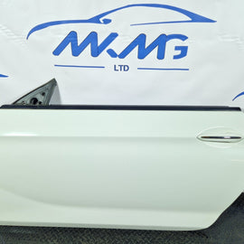 11-18 BMW 6 SERIES F13 COUPE GENUINE FRONT LEFT N/S COMPLETE DOOR IN WHITE 300