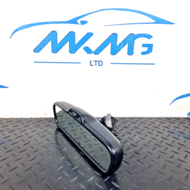 10-18 AUDI A7 4G S-LINE REAR VIEW MIRROR AUTOMATIC DIMMING BLACK 810857511