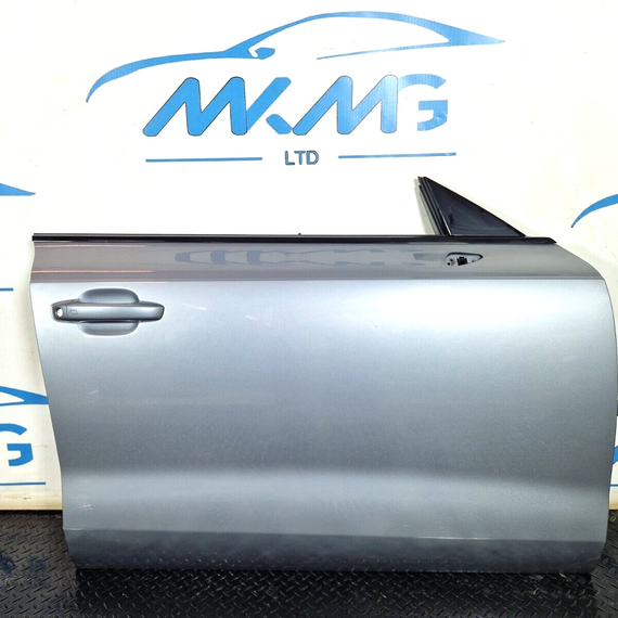 10-18 AUDI A7 4G GENUINE FRONT RIGHT O/S COMPLETE DOOR IN TORNADO GREY LX7P