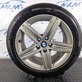 GENUINE BMW 2 SERIES F45 F46 ALLOY WHEEL & TYRE 205/55 R17 7,5Jx17" ET54 6855091