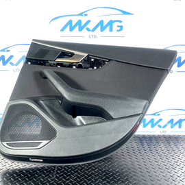 16-19 AUDI A4 B9 AVANT GENUINE REAR DRIVER SIDE FABRIC DOOR CARD 8W0867488
