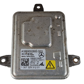 11-19 MERCEDES BENZ ML W166 GENUINE HEADLIGHT BALLAST A1669002800