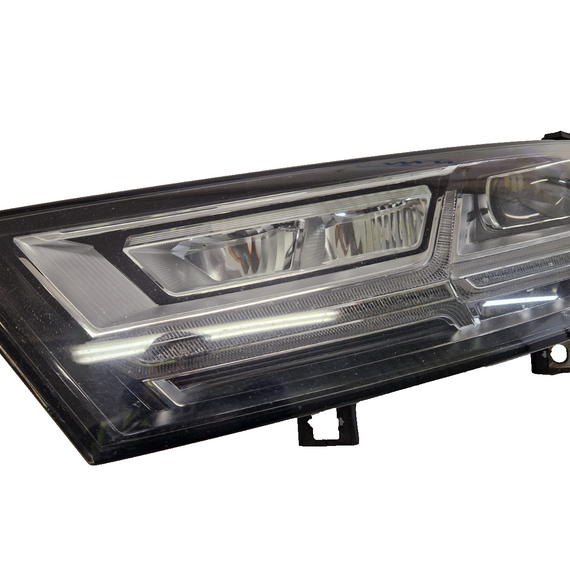 16-20 AUDI Q7 4M S-LINE FRONT LEFT N/S COMPLETE HEADLIGHT (PLUG&PLAY) 4M0941033A