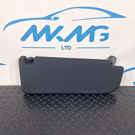 10-18 AUDI A7 4G S-LINE SUN VISOR MIRROR PANEL LEFT N/S BLACK 4G0857551