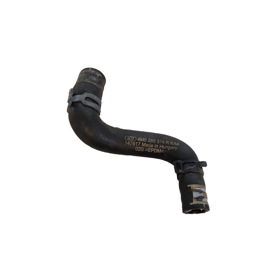 16-20 AUDI Q7 4M GENUINE OEM ORIGINAL ENGINE WATER COOLANT HOSE 4M0265374