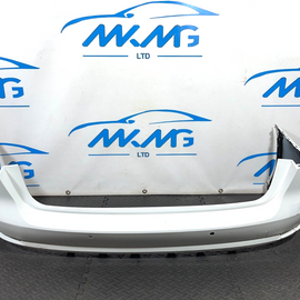 16-19 AUDI A4 B9 ULTRA SE GENUINE REAR BUMPER IN WHITE (DAMAGED)
