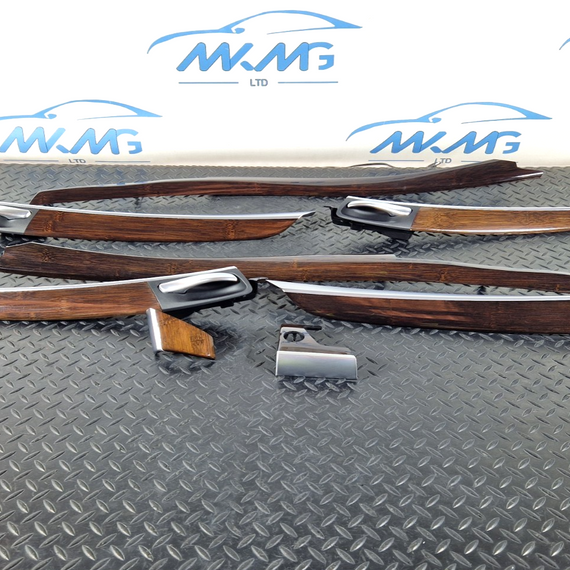 10-13 BMW X5 E70 LCI GENUINE BAMBOO INTERIOR TRIM FULL SET