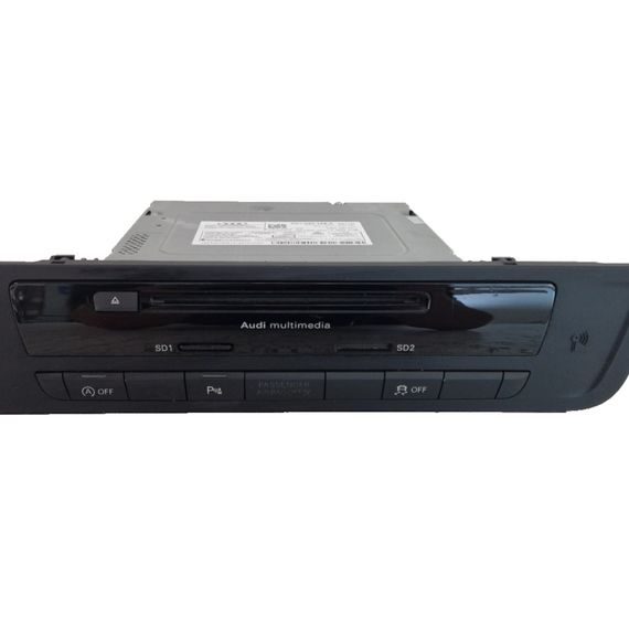 12-18 AUDI A6 C7 GENUINE HARMAN MMI CONTROL MODULE & PANEL 4G1035192A 4G0927137D