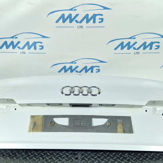 16-19 AUDI A4 B9 SALOON REAR TAILGATE BOOTLID IN GLACIER WHITE LS9R 8W0831051D