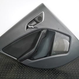 12-18 MERCEDES A-CLASS W176 GENUINE REAR LEFT N/S DOOR PANEL CARD BLACK