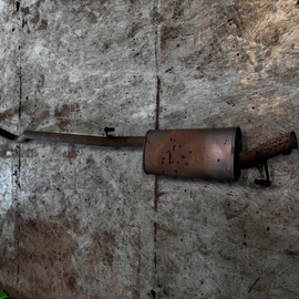 14-23 MERCEDES VITO W447 1.6 DIESEL OEM ENGINE EXHAUST PIPE BACK BOX A4474900001