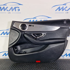 14-21 MERCEDES BENZ C200 W205 FRONT RIGHT DRIVER SIDE DOOR CARD TRIM A2057205227