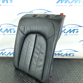 12-18 AUDI A6 C7 AVANT REAR LEFT N/S/R BLACK LEATHER BACKREST SEAT