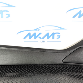 10-17 AUDI A8 4H  CONSOLE CONSOLE DRIVER SIDE BLACK LEATHER TRIM 4H2863304B