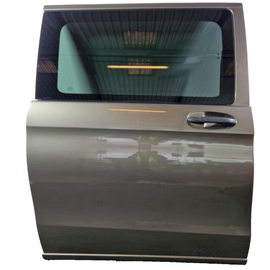 14-23 MERCEDES BENZ VITO W447 REAR RIGHT O/S COMPLETE DOOR IN INDIUM GREY 9963