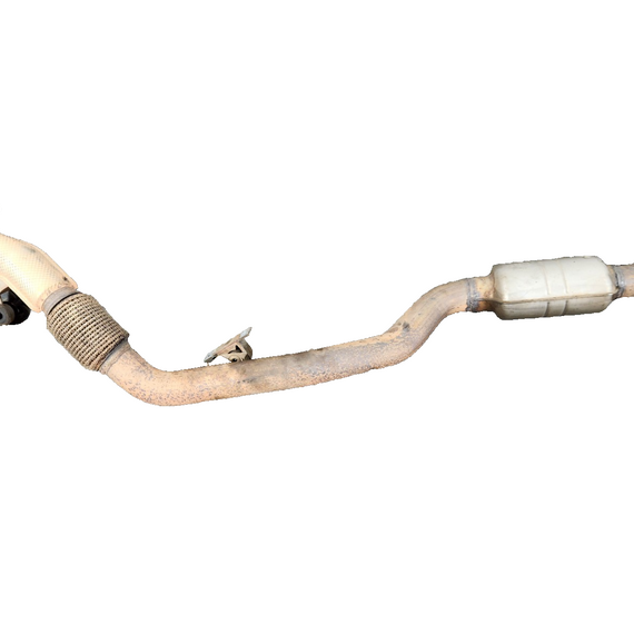 17-24 AUDI S5 F5 CWGD GENUINE O/S ENGINE EXHAUST PIPE SILENCER 8W0253211C
