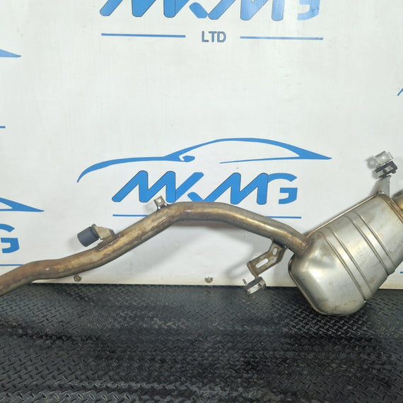 11-18 BMW 6 SERIES F06 640D N57 EXHAUST BACK BOX RIGHT SIDE 7812397