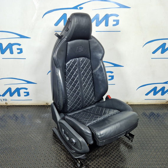 16-23 AUDI S5 COUPE FRONT DRIVER O/S FULL ELECTRIC MASSAGE HEATED COMFORT SEAT