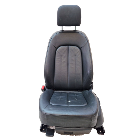 12-18 AUDI A6 C7 OEM FRONT LEFT PASSENGER SIDE SEAT LEATHER 8T0881545 8K0882601B