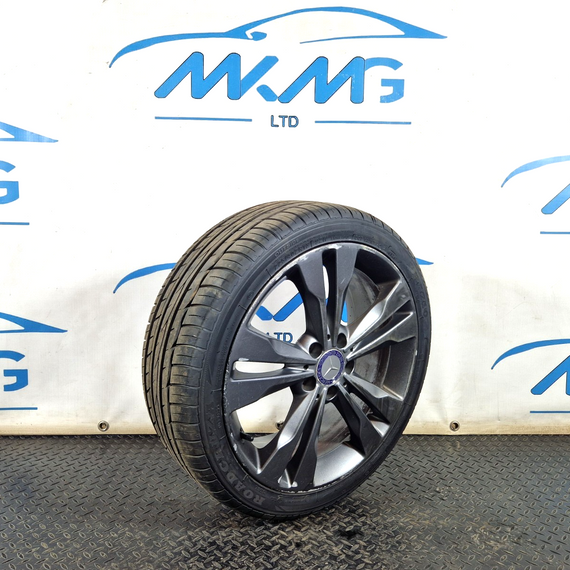 13-19 MERCEDES BENZ CLA C117 GENUINE ALLOY WHEEL & TYRE 225/40/18 A2464010400