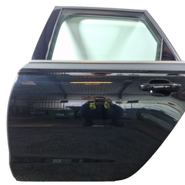 12-18 AUDI A6 C7 AVANT/ ESTATE REAR LEFT N/S/R COMPLETE DOOR IN BLACK LY9B