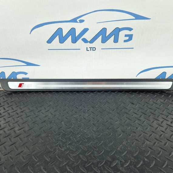 12-17 AUDI S5 CONVERTIBLE FRONT RIGHT SIDE O/S INNER DOOR SILL TRIM 8T0853374