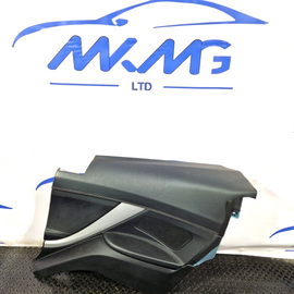 11-18 BMW 6 SERIES F13 COUPE REAR RIGHT O/S/R BLACK LEATHER DOOR CARD PANEL