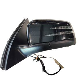 16-19 MERCEDES GLE W166 OEM LEFT N/S POWER FOLD WING MIRROR + CAMERA BLACK 197