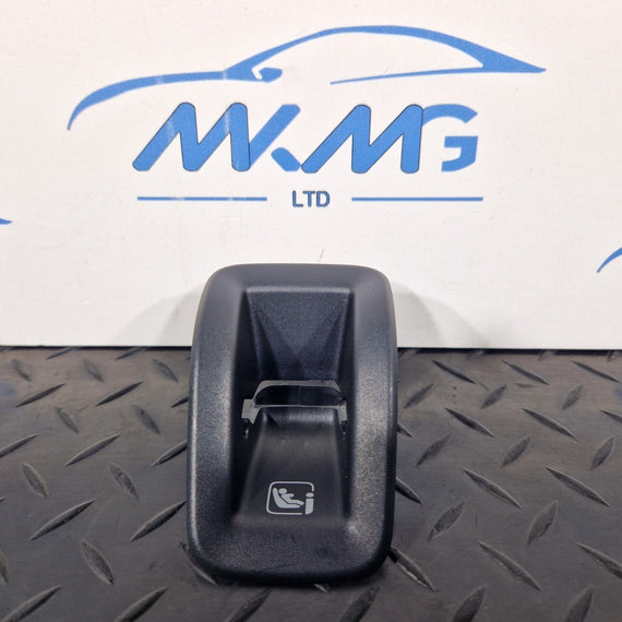 16-19 AUDI A4 B9 REAR SEAT ISOFIX TRIM GUIDE BLACK 8W0887233A