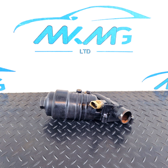 15-18 AUDI A7 4G GENUINE OIL FILTER HOUSING + SWITCH 059115389T 06E906054C