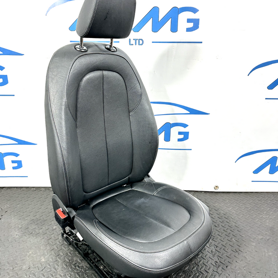 16-22 BMW X1 F48 GENUINE FRONT LEFT PASSENGER SIDE BLACK LEATHER SEAT (HEATED)