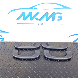 10-13 BMW X5 E70 LCI GENUINE INTERIOR ROOF GRAB HANDLES SET x4 6977693