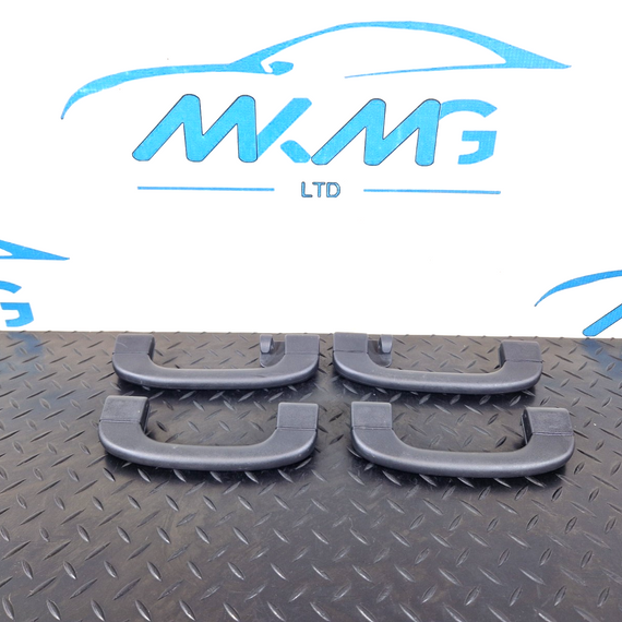 10-13 BMW X5 E70 LCI GENUINE INTERIOR ROOF GRAB HANDLES SET x4 6977693