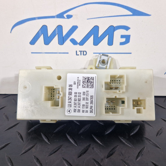 19-ON MERCEDES B CLASS W247 ELECTRIC TAILGATE CONTROL MODULE ECU A2479003806