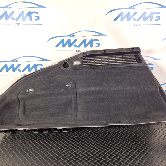 10-18 AUDI A7 4G S-LINE OEM PASSENGER SIDE REAR BOOT TRIM PIECE 4G8863887B