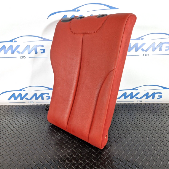 12-18 BMW 4 SERIES F36 LCI M-SPORT REAR RIGHT O/S/R RED LEATHER BACKREST