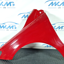12-18 MERCEDES BENZ B-CLASS W246 FRONT LEFT N/S WING PANEL IN JUPITER RED 589