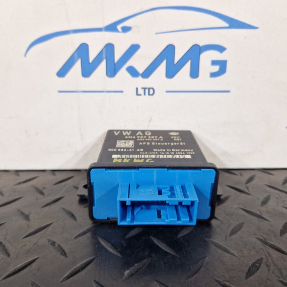 10-17 AUDI A8 4H CORNERING LIGHT & HEADLIGHT RANGE CONTROL UNIT 4H4907357A